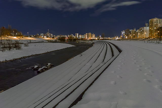 豊平川　川沿いでくつろげるエリア　SIGMA DP1