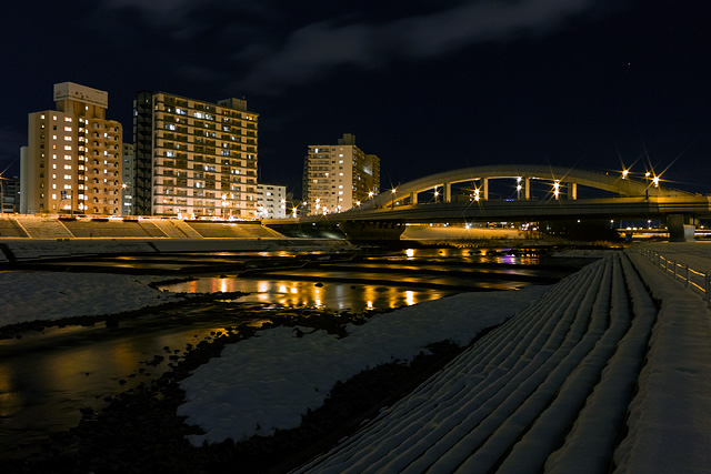 豊平川　幌平橋