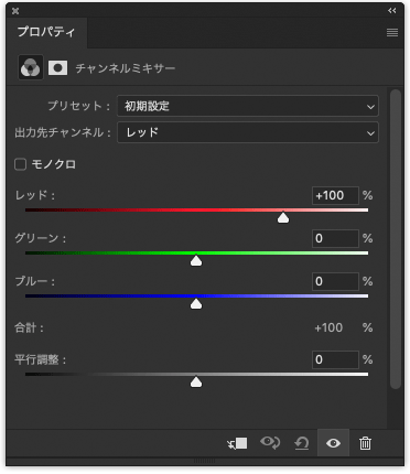 チャンネルミキサー