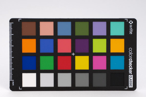 Mini ColorChecker Classic Target（写真はX-Riteの製品に付属していたもの）