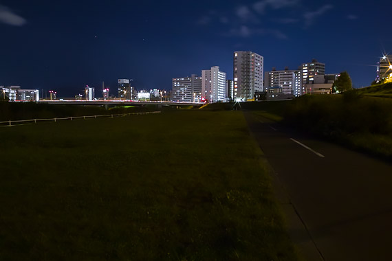 豊平川河川敷