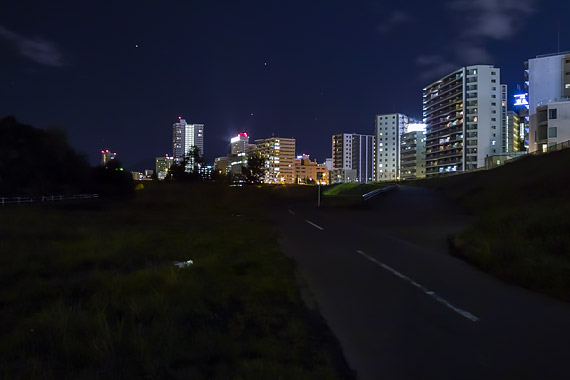 豊平川河川敷