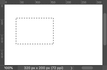 選択範囲を作る