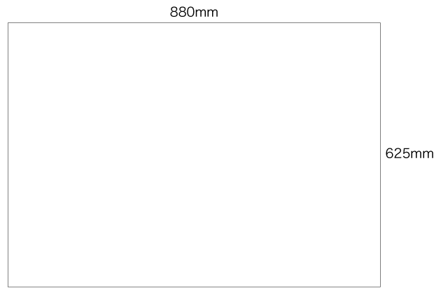Ａ列本判（625×880mm）