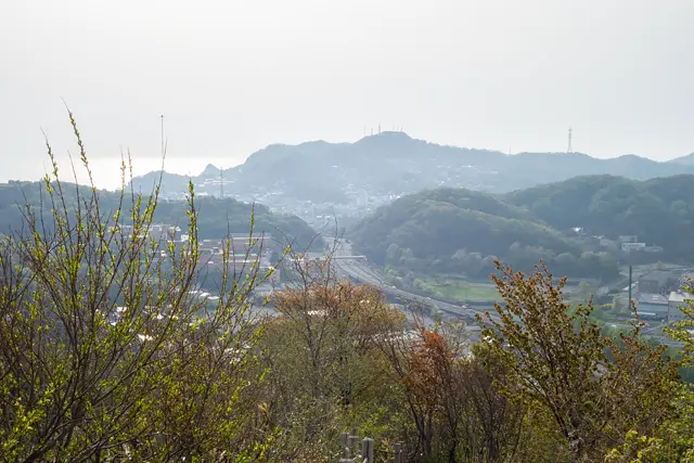母恋富士からの眺め 測量山の方