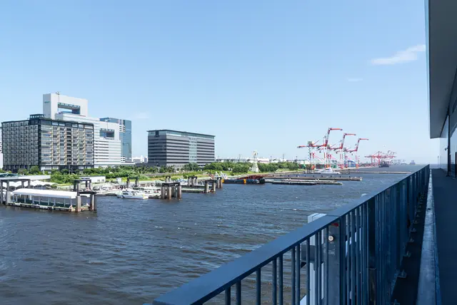 クルーズターミナルからの眺め