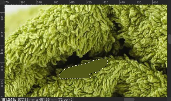 色見本の画像の暗い部分の色を取得