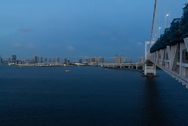 北側の歩道からの眺め