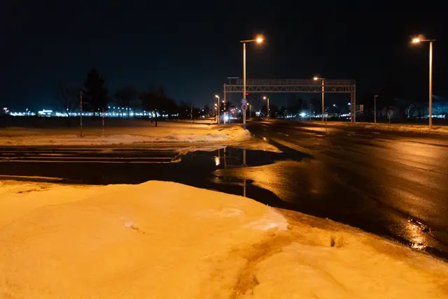 冬の道(2026年2月)